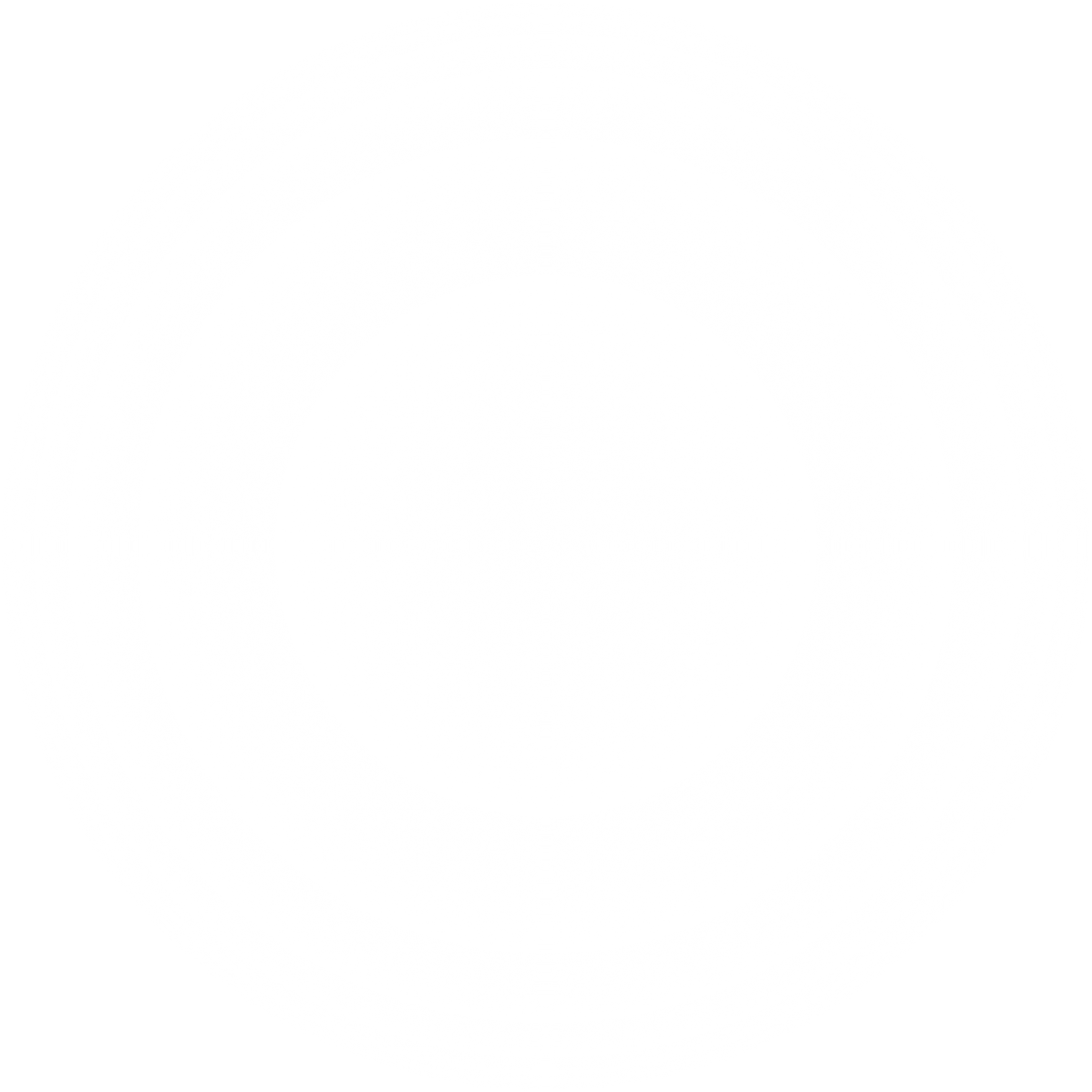 White blur circle. Neon round frame. Shining circle banner.